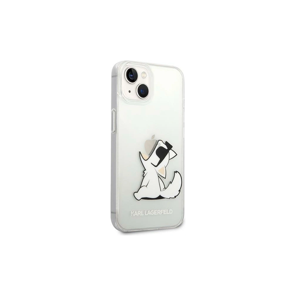 Hurtownia GSM - Etui Karl Lagerfeld KLHCP14MCFNRC Apple iPhone 14 Plus / 15 Plus hardcase průhledný/transparentní Choupette Fun - KLD1034 - {ean13} - Hurt
