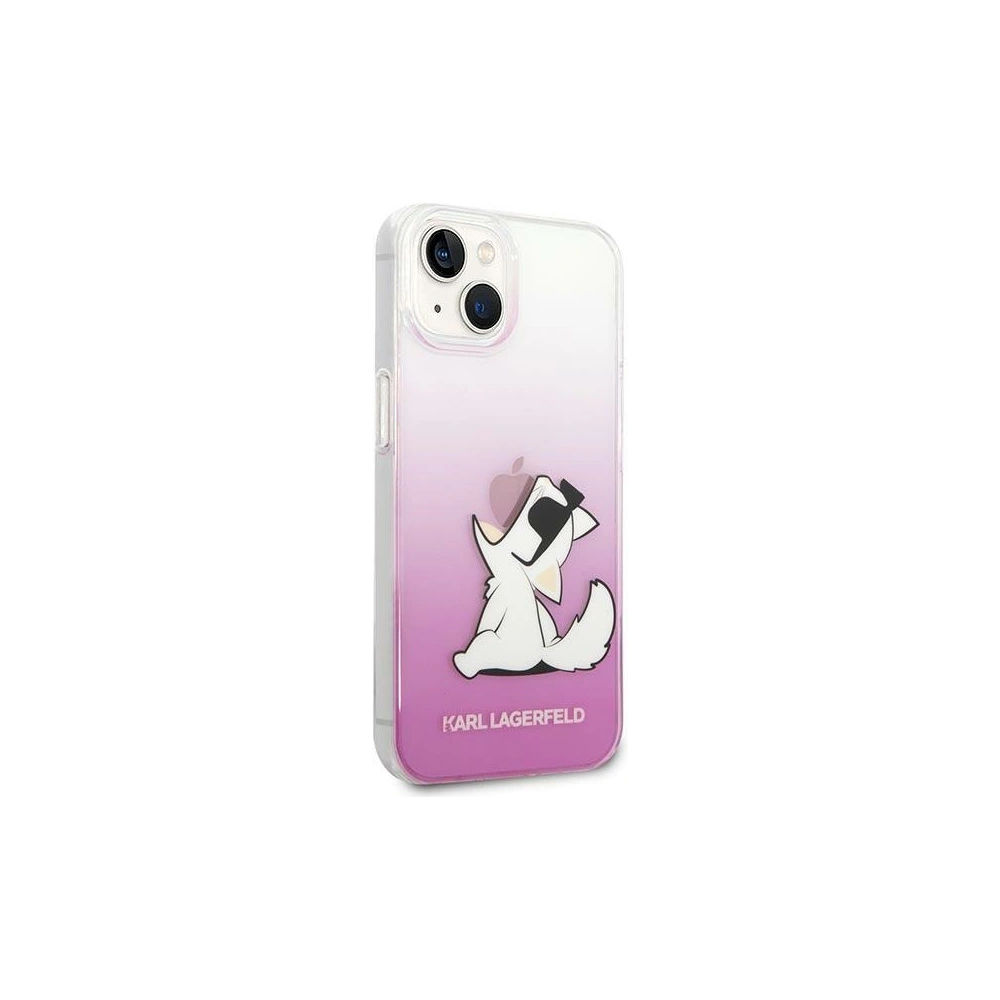 Hurtownia GSM - Etui Karl Lagerfeld KLHCP14MCFNRCPI Apple iPhone 14 Plus / 15 Plus hardcase růžový/pink Choupette Fun - KLD1035 - {ean13} - Hurt