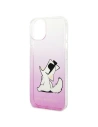 Hurtownia GSM - Etui Karl Lagerfeld KLHCP14MCFNRCPI Apple iPhone 14 Plus / 15 Plus hardcase růžový/pink Choupette Fun - KLD1035 - {ean13} - Hurt