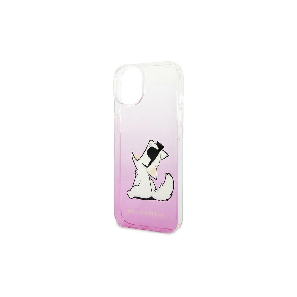 Hurtownia GSM - Etui Karl Lagerfeld KLHCP14MCFNRCPI Apple iPhone 14 Plus / 15 Plus hardcase růžový/pink Choupette Fun - KLD1035 - {ean13} - Hurt