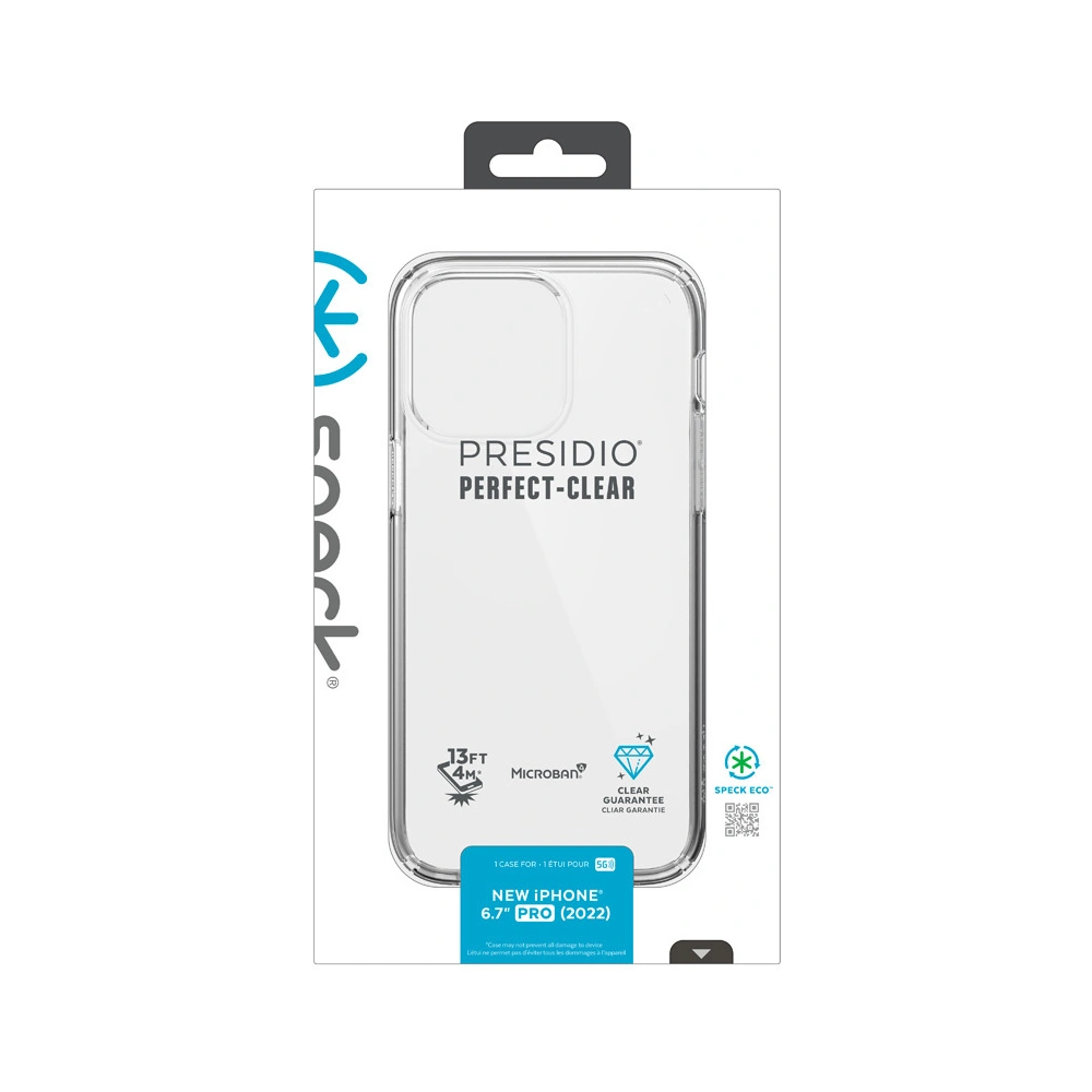 Hurtownia GSM - Case Speck Presidio Perfect-Clear MICROBAN Apple iPhone 14 Pro Max (klar) - SPK367 - {ean13} - Hurt
