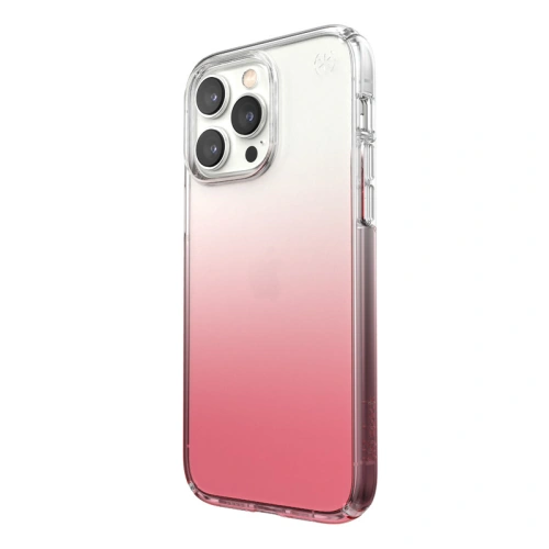 Etui Speck Presidio Perfect-Clear Ombre MICROBAN Apple iPhone 14 Pro Max (Clear / Vintage Rose Fade)