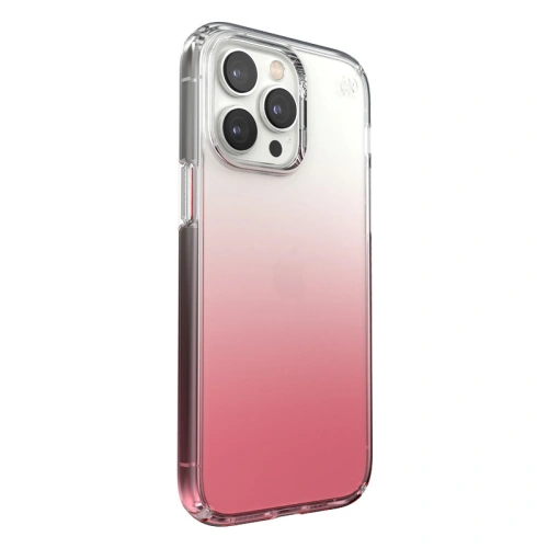 Etui Speck Presidio Perfect-Clear Ombre MICROBAN Apple iPhone 14 Pro Max (Clear / Vintage Rose Fade)