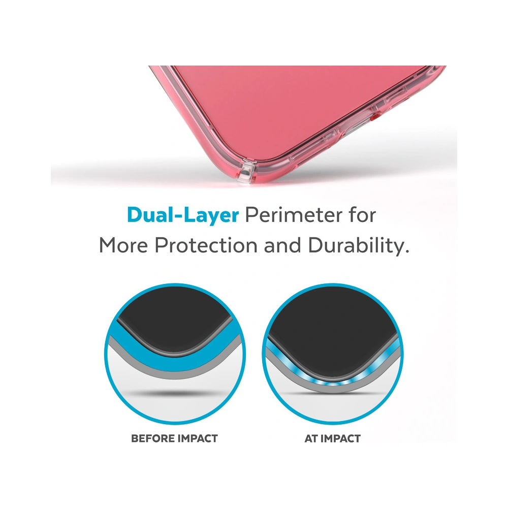 Wholesale Speck Presidio Perfect-Clear Ombre MICROBAN Apple iPhone 14 Pro Max (Clear / Vintage Rose Fade) - SPK370 - {ean13} - Hurt