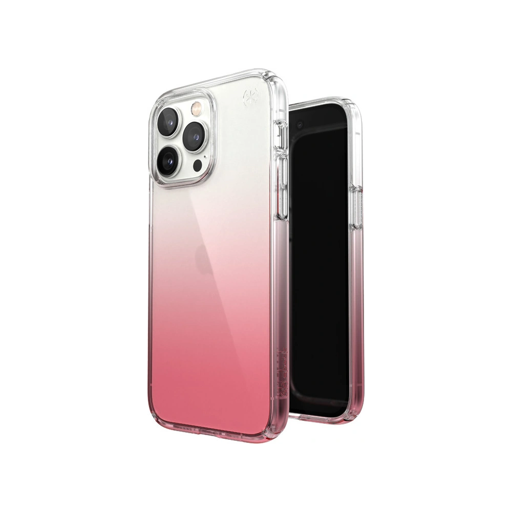Hurtownia GSM - Etui Speck Presidio Perfect-Clear Ombre MICROBAN Apple iPhone 14 Pro Max (Čirý / Vintage růžový fade) - SPK370 - {ean13} - Hurt