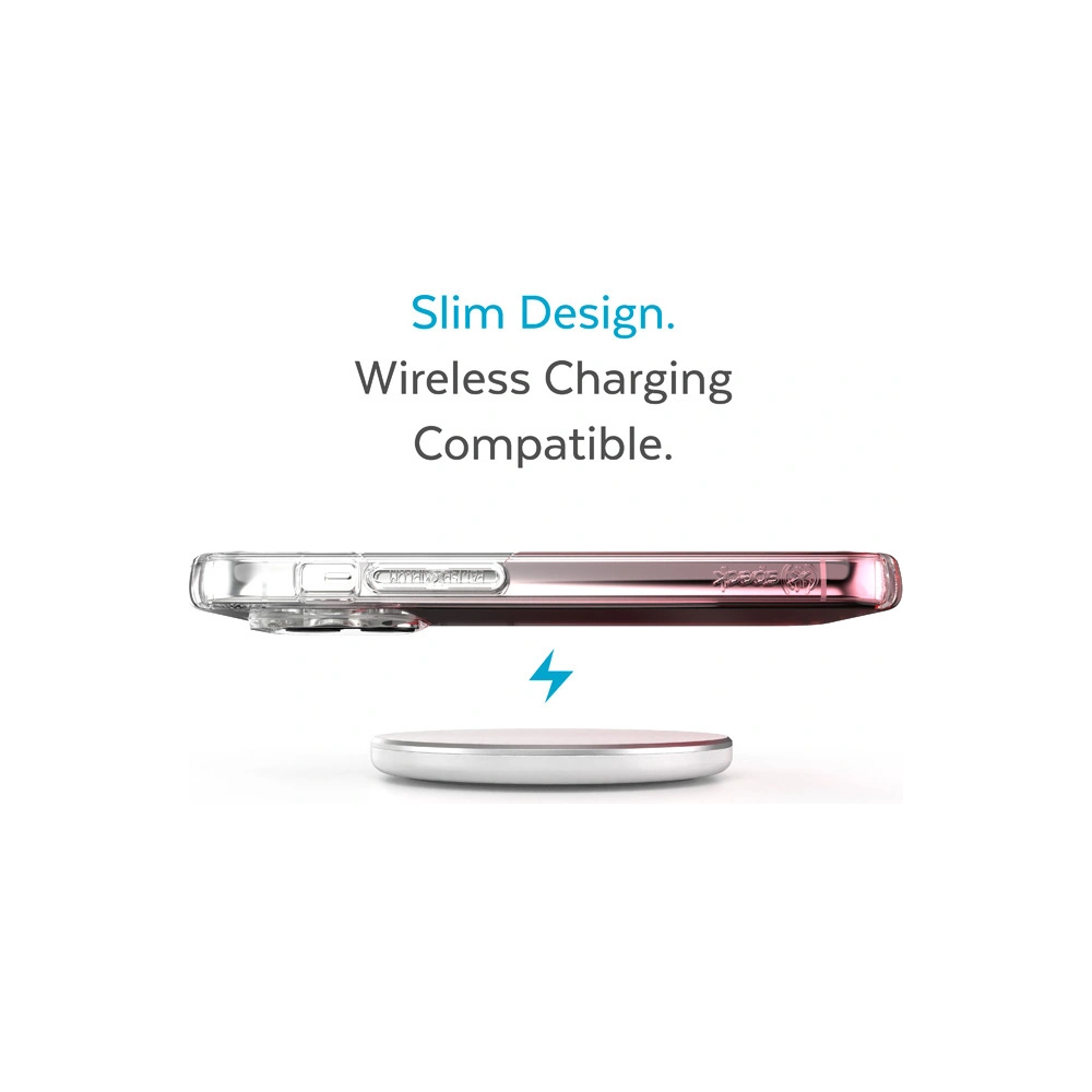 Wholesale Speck Presidio Perfect-Clear Ombre MICROBAN Apple iPhone 14 Pro Max (Clear / Vintage Rose Fade) - SPK370 - {ean13} - Hurt