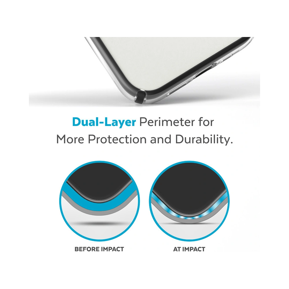 Hurtownia GSM - Case Speck Presidio Perfect-Clear Impact Geometry MICROBAN Apple iPhone 14 Pro Max (Klar / Schwarz) - SPK371 - {ean13} - Hurt
