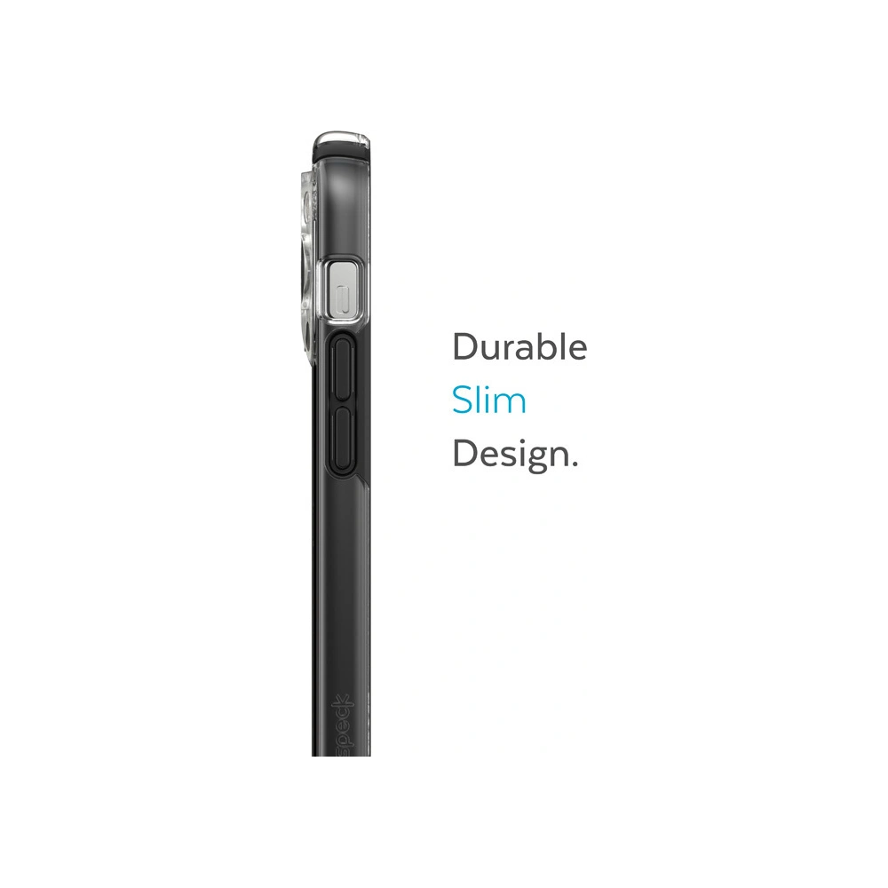 Wholesale Speck Presidio Perfect-Clear Impact Geometry MICROBAN Apple iPhone 14 Pro Max (Clear / Black) - SPK371 - {ean13} - Hurt