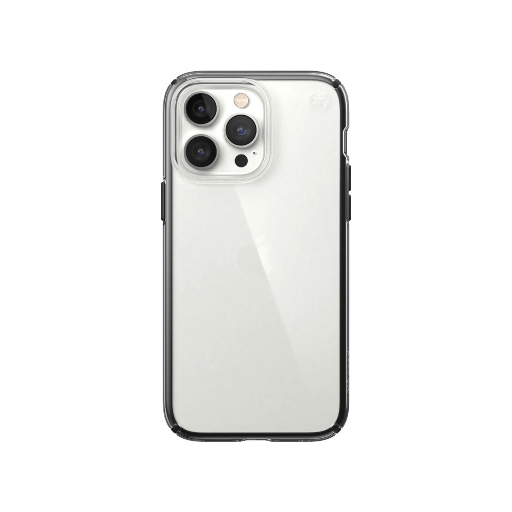 Wholesale Speck Presidio Perfect-Clear Impact Geometry MICROBAN Apple iPhone 14 Pro Max (Clear / Black) - SPK371 - {ean13} - Hurt