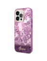 Wholesale Guess GUHCP14LHGPLHF Apple iPhone 14 Pro fuschia hardcase Porcelain Collection - GUE1972 - {ean13} - Hurt