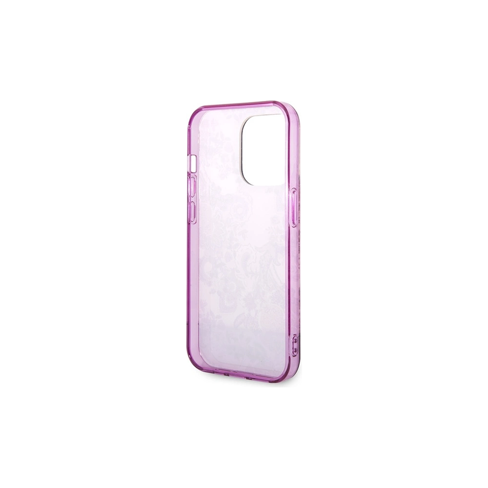 Hurtownia GSM - Etui Guess GUHCP14LHGPLHF Apple iPhone 14 Pro fuchsie/fuchsie hardcase Porcelain Collection - GUE1972 - {ean13} - Hurt