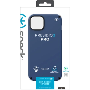 Hurtownia GSM - Etui Speck Presidio2 Pro MICROBAN Apple iPhone 14 Plus / 15 Plus (Coastal Blue / Černá / Bílá) - SPK377 - {ean13} - Hurt