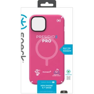 Hurtownia GSM - Etui Speck Presidio2 Pro MagSafe MICROBAN Apple iPhone 14 Plus / 15 Plus (Digitální růžová / Květní růžová / Bílá) - SPK380 - {ean13} - Hurt