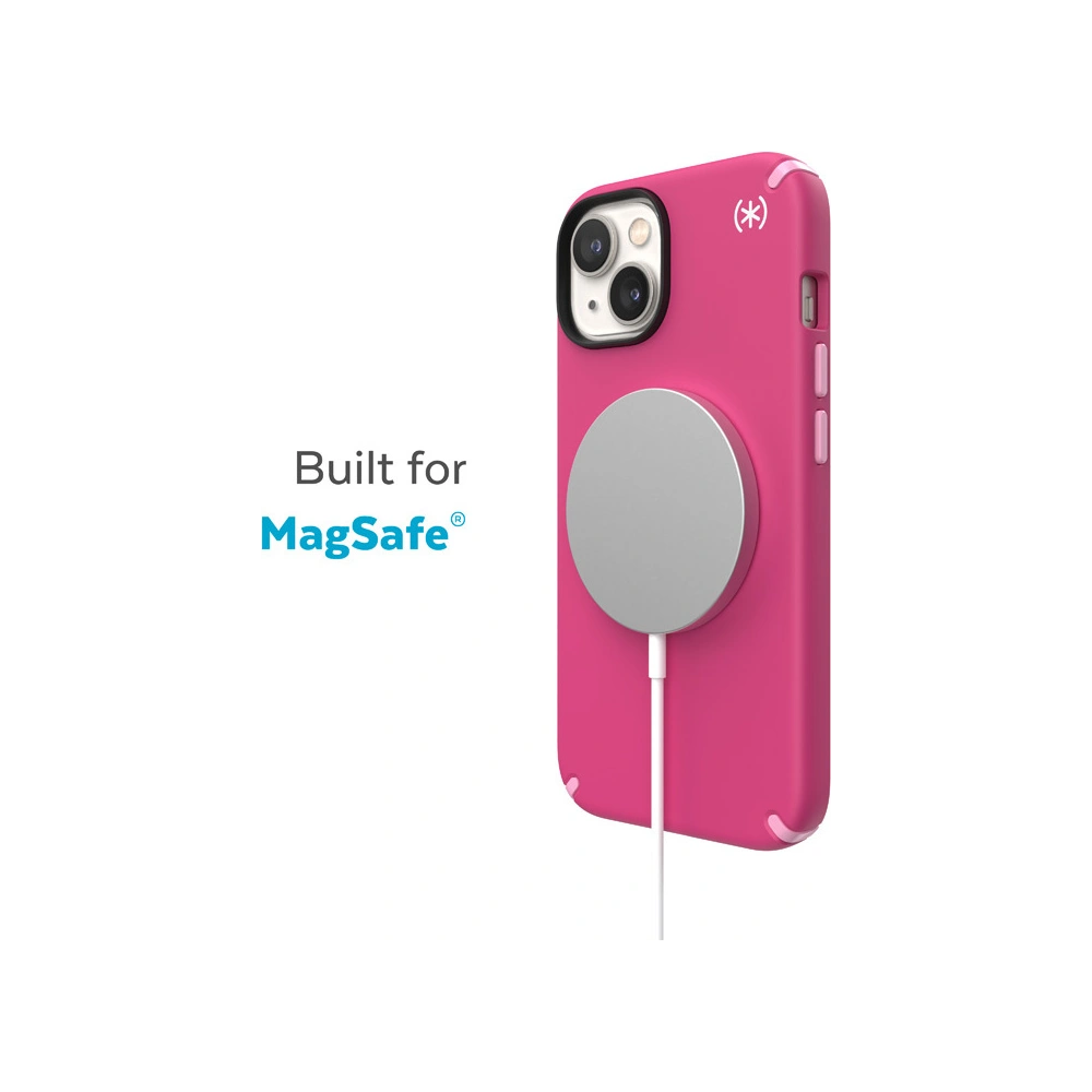 Hurtownia GSM - Etui Speck Presidio2 Pro MagSafe MICROBAN Apple iPhone 14 Plus / 15 Plus (Digitalpink / Blossompink / White) - SPK380 - {ean13} - Hurt