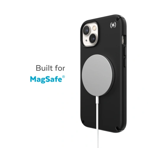 Etui Speck Presidio2 Pro MagSafe MICROBAN Apple iPhone 14 Plus / 15 Plus (Black / Black / White)