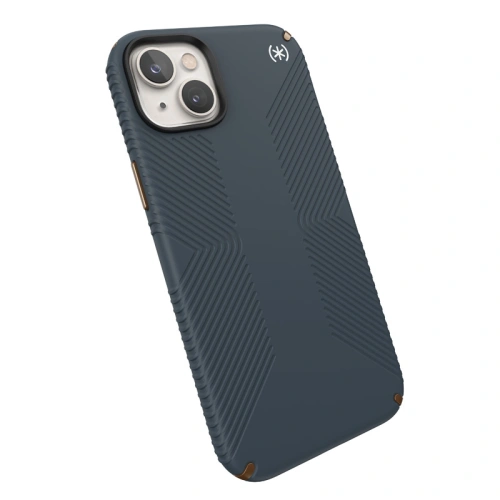 Etui Speck Presidio2 Grip MICROBAN Apple iPhone 14 Plus / 15 Plus (Charcoal / Cool Bronze / Slate)