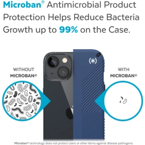 Wholesale Speck Presidio2 Grip MICROBAN Apple iPhone 14 Plus / 15 Plus (Coastal Blue / Black / White) - SPK383 - {ean13} - Hurt