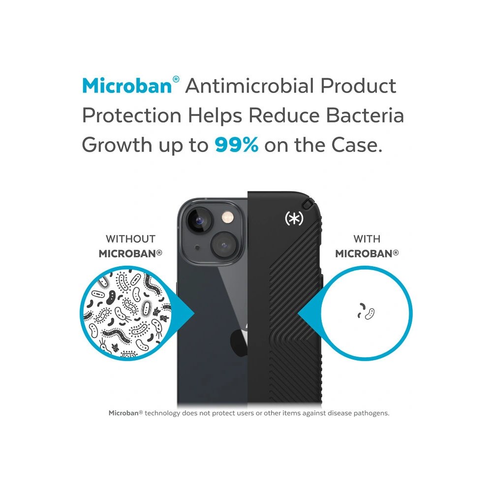 Wholesale Speck Presidio2 Grip MICROBAN Apple iPhone 14 Plus / 15 Plus (Black / Black / White) - SPK384 - {ean13} - Hurt