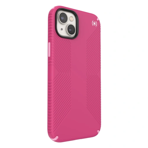 Etui Speck Presidio2 Grip MagSafe MICROBAN Apple iPhone 14 Plus / 15 Plus (Digitalpink / Blossompink / White)