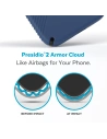 Hurtownia GSM - Etui Speck Presidio2 Grip MagSafe MICROBAN Apple iPhone 14 Plus / 15 Plus (Coastal Blue / Černá / Bílá) - SPK386 - {ean13} - Hurt