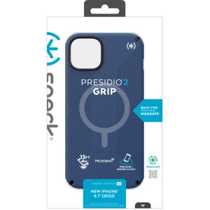 Hurtownia GSM - Etui Speck Presidio2 Grip MagSafe MICROBAN Apple iPhone 14 Plus / 15 Plus (Coastal Blue / Černá / Bílá) - SPK386 - {ean13} - Hurt