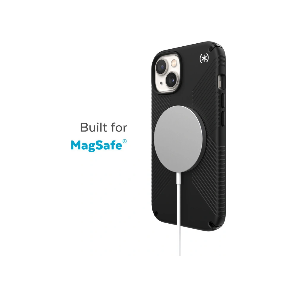 Hurtownia GSM - Etui Speck Presidio2 Grip MagSafe MICROBAN Apple iPhone 14 Plus / 15 Plus (Černá / Černá / Bílá) - SPK387 - {ean13} - Hurt