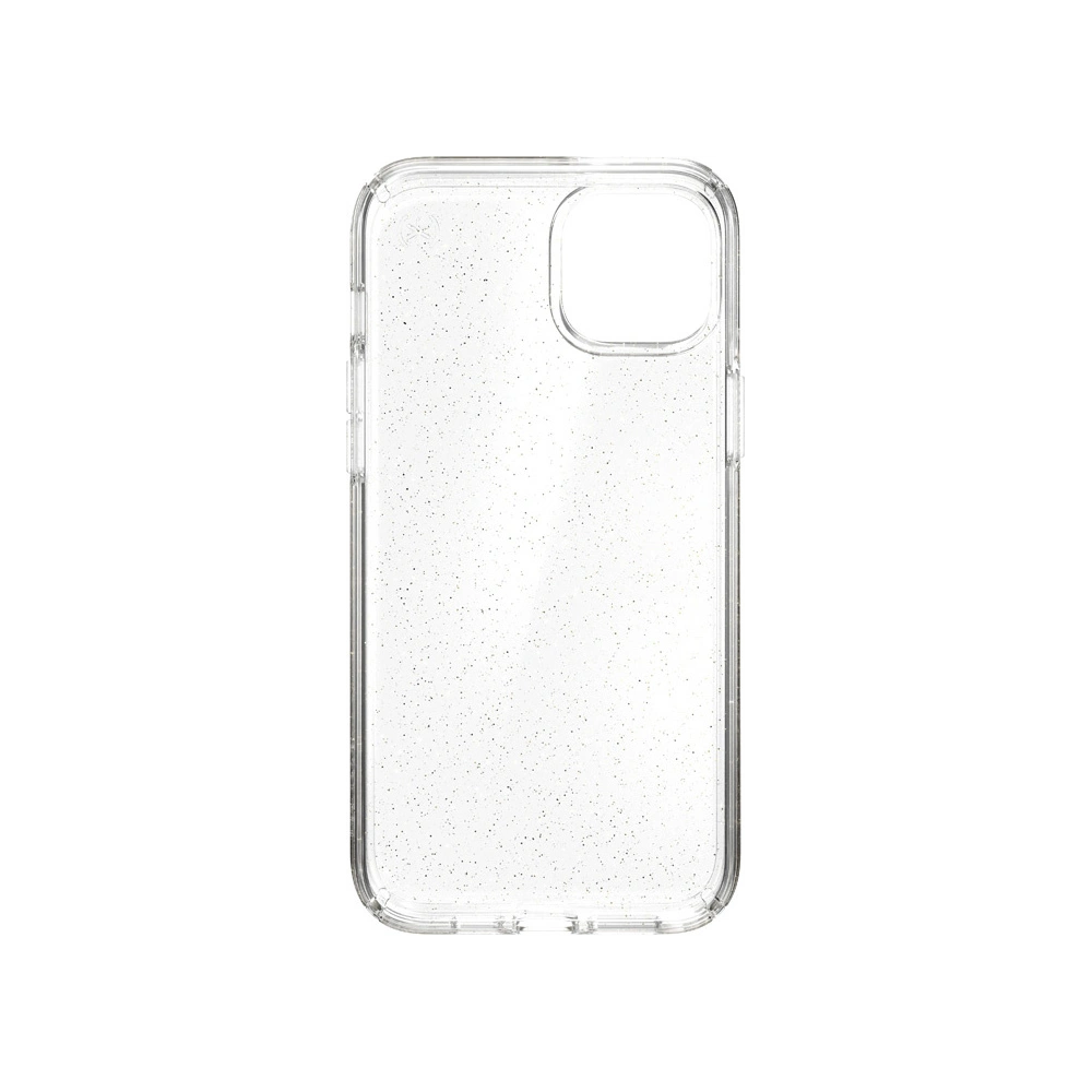 Hurtownia GSM - Etui Speck Presidio Perfect-Clear Glitter MICROBAN Apple iPhone 14 Plus / 15 Plus (Čirý / Zlatý třpyt) - SPK390 - {ean13} - Hurt