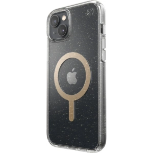 Hurtownia GSM - Etui Speck Presidio Perfect-Clear Glitter MagSafe MICROBAN Apple iPhone 14 Plus / 15 Plus (Čiré / Zlaté třpytky) - SPK391 - {ean13} - Hurt