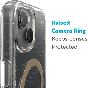 Wholesale Speck Presidio Perfect-Clear Glitter MagSafe MICROBAN Apple iPhone 14 Plus / 15 Plus (Clear / Gold Glitter) - SPK391 - {ean13} - Hurt