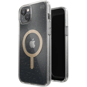 Hurtownia GSM - Etui Speck Presidio Perfect-Clear Glitter MagSafe MICROBAN Apple iPhone 14 Plus / 15 Plus (Čiré / Zlaté třpytky) - SPK391 - {ean13} - Hurt