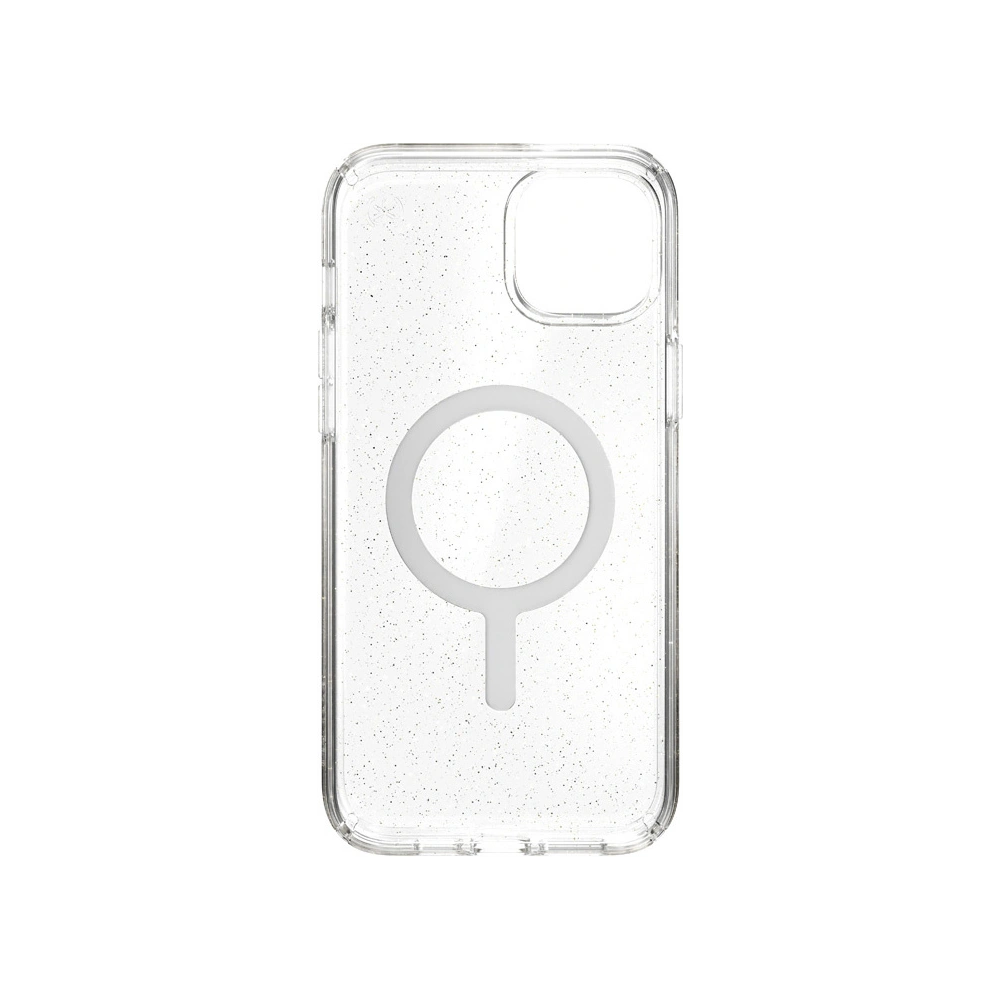 Hurtownia GSM - Case Speck Presidio Perfect-Clear Glitter MagSafe MICROBAN Apple iPhone 14 Plus / 15 Plus (Klar / Gold Glitter) - SPK391 - {ean13} - Hurt
