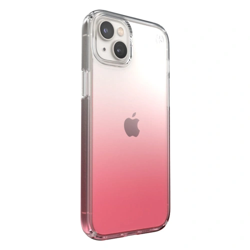 Etui Speck Presidio Perfect-Clear Ombre MICROBAN Apple iPhone 14 Plus / 15 Plus (Clear / Vintage Rose Fade)