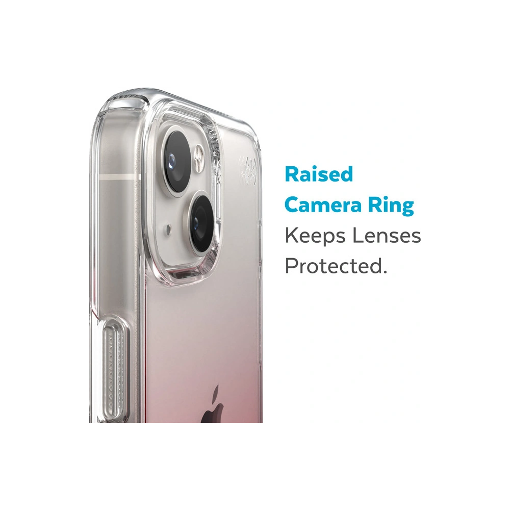 Wholesale Speck Presidio Perfect-Clear Ombre MICROBAN Apple iPhone 14 Plus / 15 Plus (Clear / Vintage Rose Fade) - SPK392 - {ean13} - Hurt