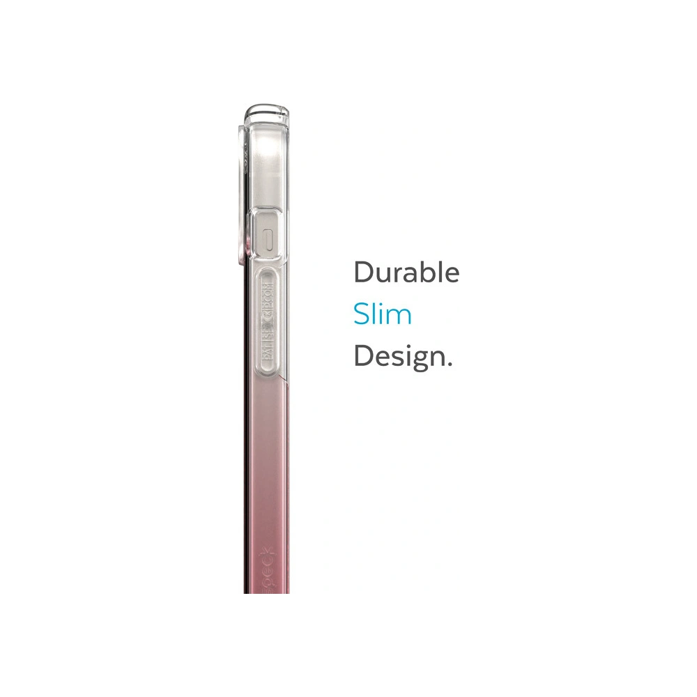 Hurtownia GSM - Etui Speck Presidio Perfect-Clear Ombre MICROBAN Apple iPhone 14 Plus / 15 Plus (Průhledné / Vintage Růžové Zesvětlení) - SPK392 - {ean13} - Hurt