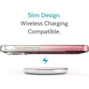 Hurtownia GSM - Etui Speck Presidio Perfect-Clear Ombre MICROBAN Apple iPhone 14 Plus / 15 Plus (Průhledné / Vintage Růžové Zesvětlení) - SPK392 - {ean13} - Hurt