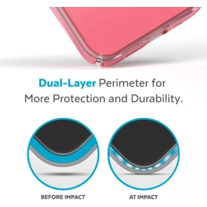 Wholesale Speck Presidio Perfect-Clear Ombre MagSafe MICROBAN Apple iPhone 14 Plus / 15 Plus (Clear / Vintage Rose Fade) - SPK393 - {ean13} - Hurt