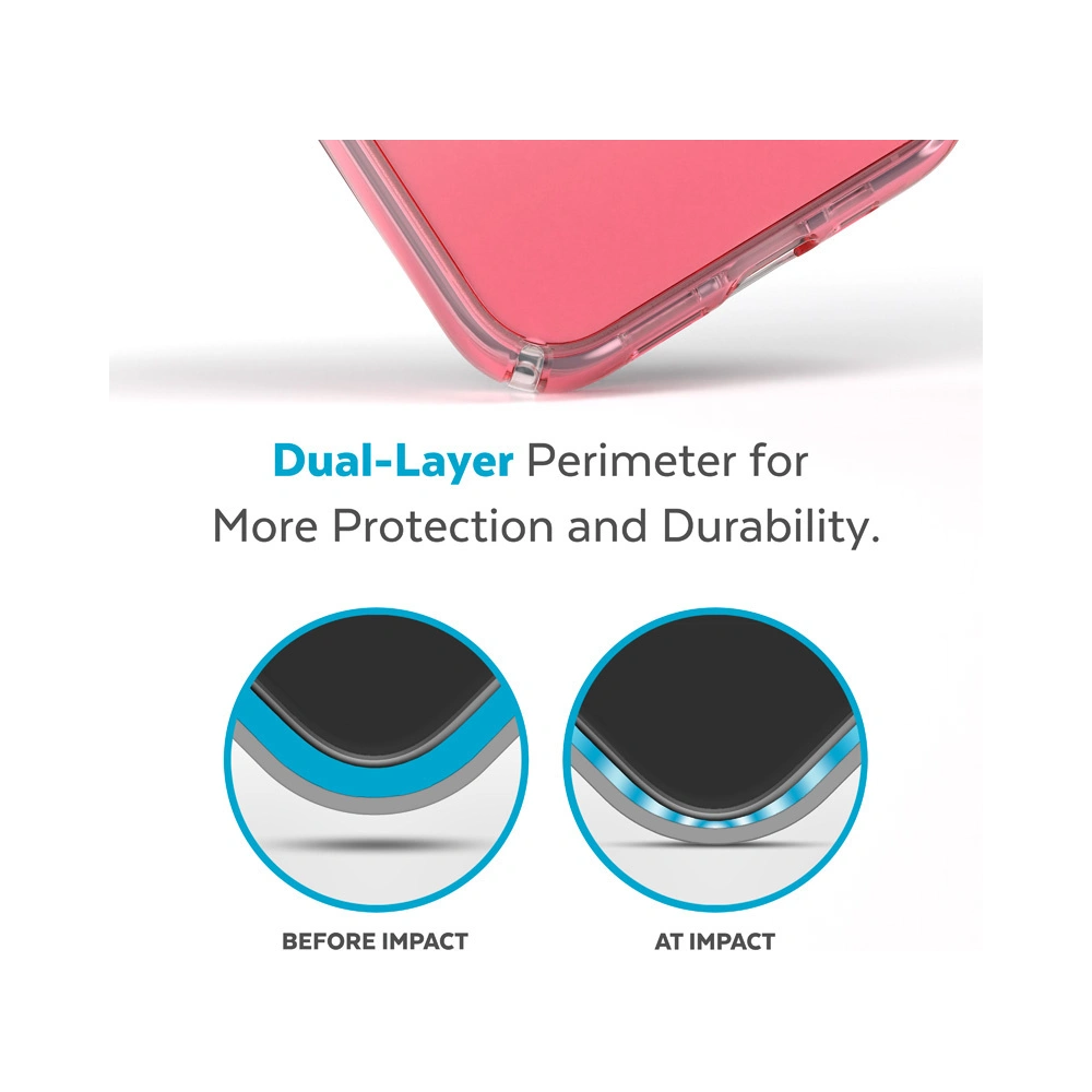 Hurtownia GSM - Case Speck Presidio Perfect-Clear Ombre MagSafe MICROBAN Apple iPhone 14 Plus / 15 Plus (Klar / Vintage Rose Fade) - SPK393 - {ean13} - Hurt