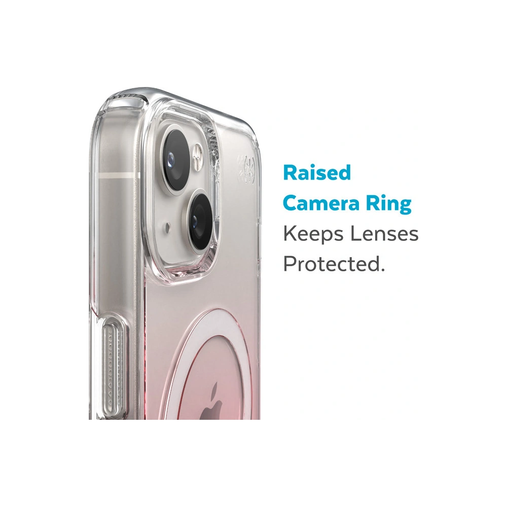 Wholesale Speck Presidio Perfect-Clear Ombre MagSafe MICROBAN Apple iPhone 14 Plus / 15 Plus (Clear / Vintage Rose Fade) - SPK393 - {ean13} - Hurt