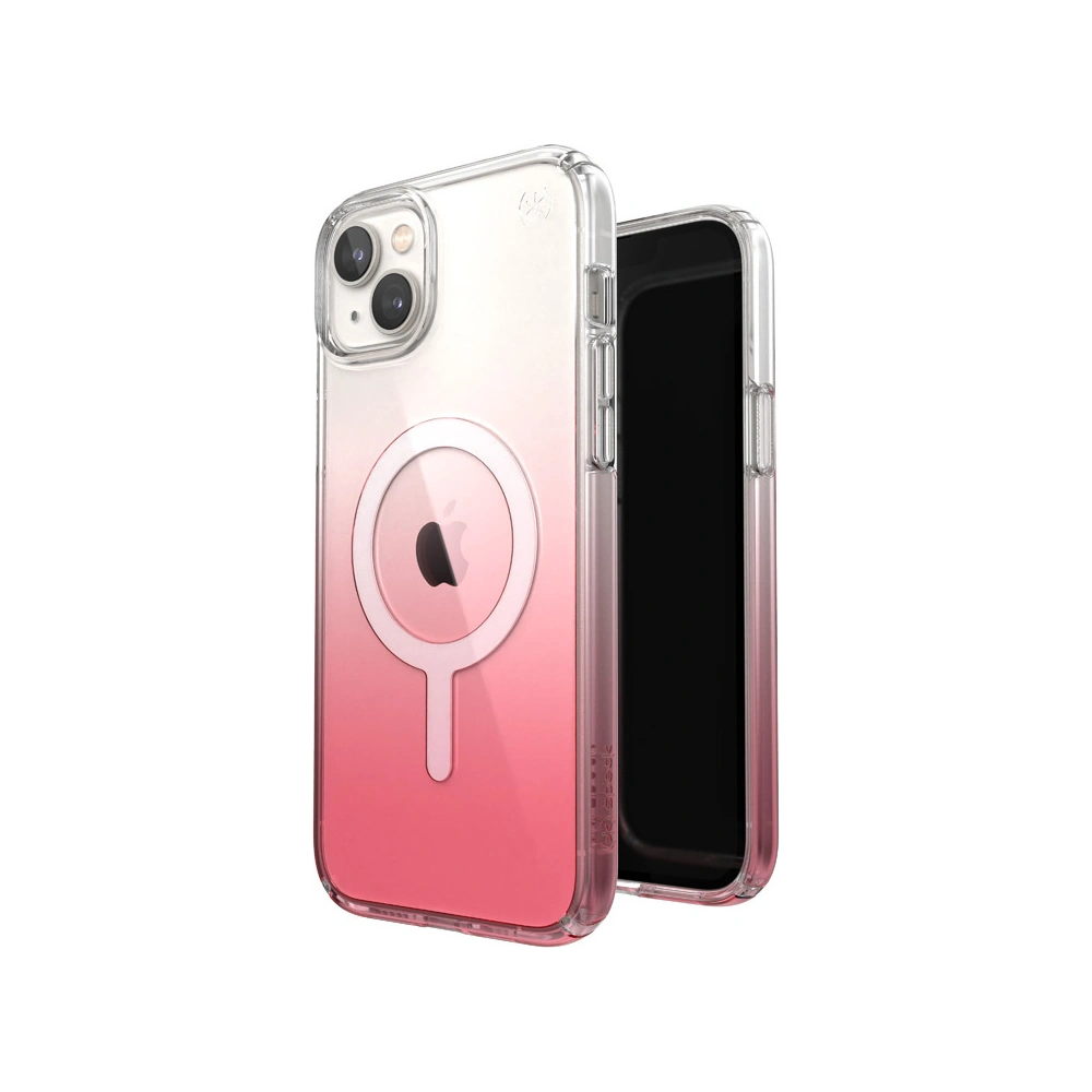 Hurtownia GSM - Etui Speck Presidio Perfect-Clear Ombre MagSafe MICROBAN Apple iPhone 14 Plus / 15 Plus (Čiré / Vintage Rose Fade) - SPK393 - {ean13} - Hurt