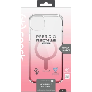 Hurtownia GSM - Etui Speck Presidio Perfect-Clear Ombre MagSafe MICROBAN Apple iPhone 14 Plus / 15 Plus (Čiré / Vintage Rose Fade) - SPK393 - {ean13} - Hurt