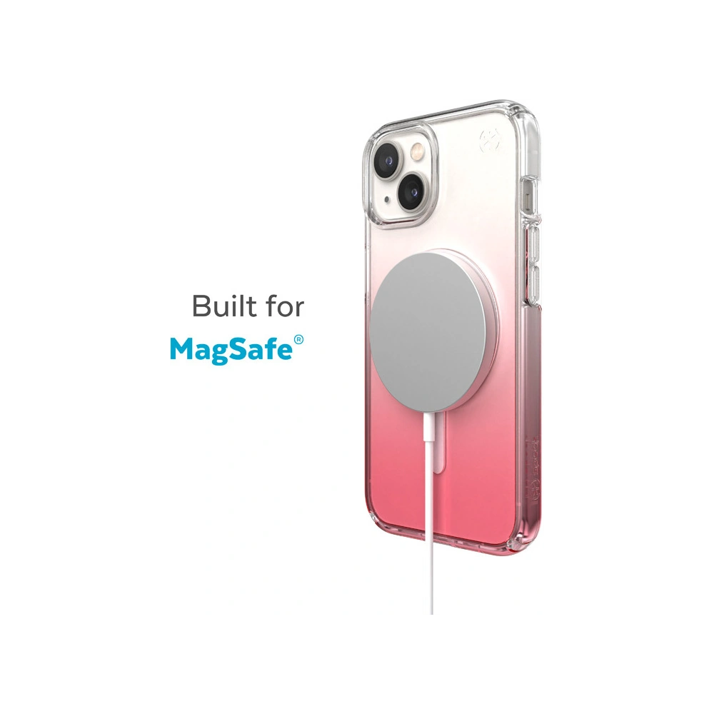 Hurtownia GSM - Etui Speck Presidio Perfect-Clear Ombre MagSafe MICROBAN Apple iPhone 14 Plus / 15 Plus (Čiré / Vintage Rose Fade) - SPK393 - {ean13} - Hurt
