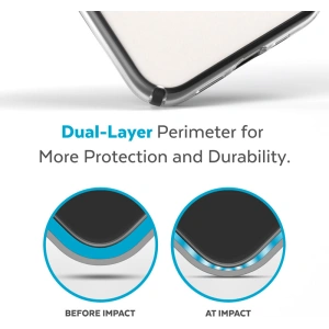 Hurtownia GSM - Etui Speck Presidio Perfect-Clear Impact Geometry MICROBAN Apple iPhone 14 Plus / 15 Plus (Čiré / Černé) - SPK394 - {ean13} - Hurt