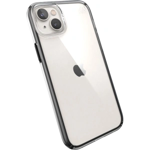 Hurtownia GSM - Etui Speck Presidio Perfect-Clear Impact Geometry MICROBAN Apple iPhone 14 Plus / 15 Plus (Čiré / Černé) - SPK394 - {ean13} - Hurt