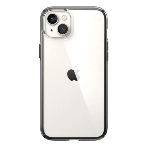 Etui Speck Presidio Perfect-Clear Impact Geometry MICROBAN Apple iPhone 14 Plus / 15 Plus (Clear / Black)
