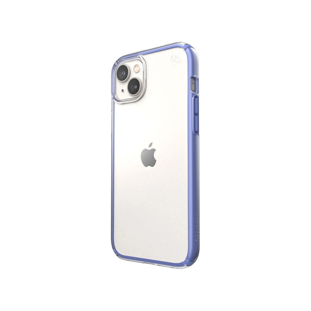 Wholesale Speck Presidio Perfect-Clear Impact Geometry MICROBAN Apple iPhone 14 Plus / 15 Plus (Clear / Grounded Purple) - SPK395 - {ean13} - Hurt