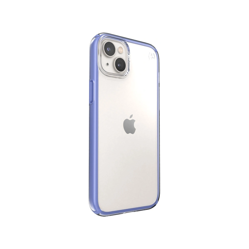 Wholesale Speck Presidio Perfect-Clear Impact Geometry MICROBAN Apple iPhone 14 Plus / 15 Plus (Clear / Grounded Purple) - SPK395 - {ean13} - Hurt