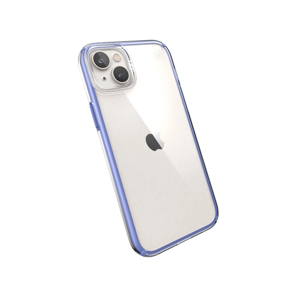 Wholesale Speck Presidio Perfect-Clear Impact Geometry MICROBAN Apple iPhone 14 Plus / 15 Plus (Clear / Grounded Purple) - SPK395 - {ean13} - Hurt