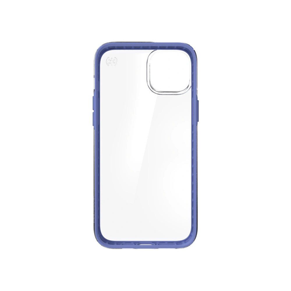 Wholesale Speck Presidio Perfect-Clear Impact Geometry MICROBAN Apple iPhone 14 Plus / 15 Plus (Clear / Grounded Purple) - SPK395 - {ean13} - Hurt