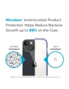 Wholesale Speck Presidio Perfect-Clear Impact Geometry MICROBAN Apple iPhone 14 Plus / 15 Plus (Clear / Grounded Purple) - SPK395 - {ean13} - Hurt