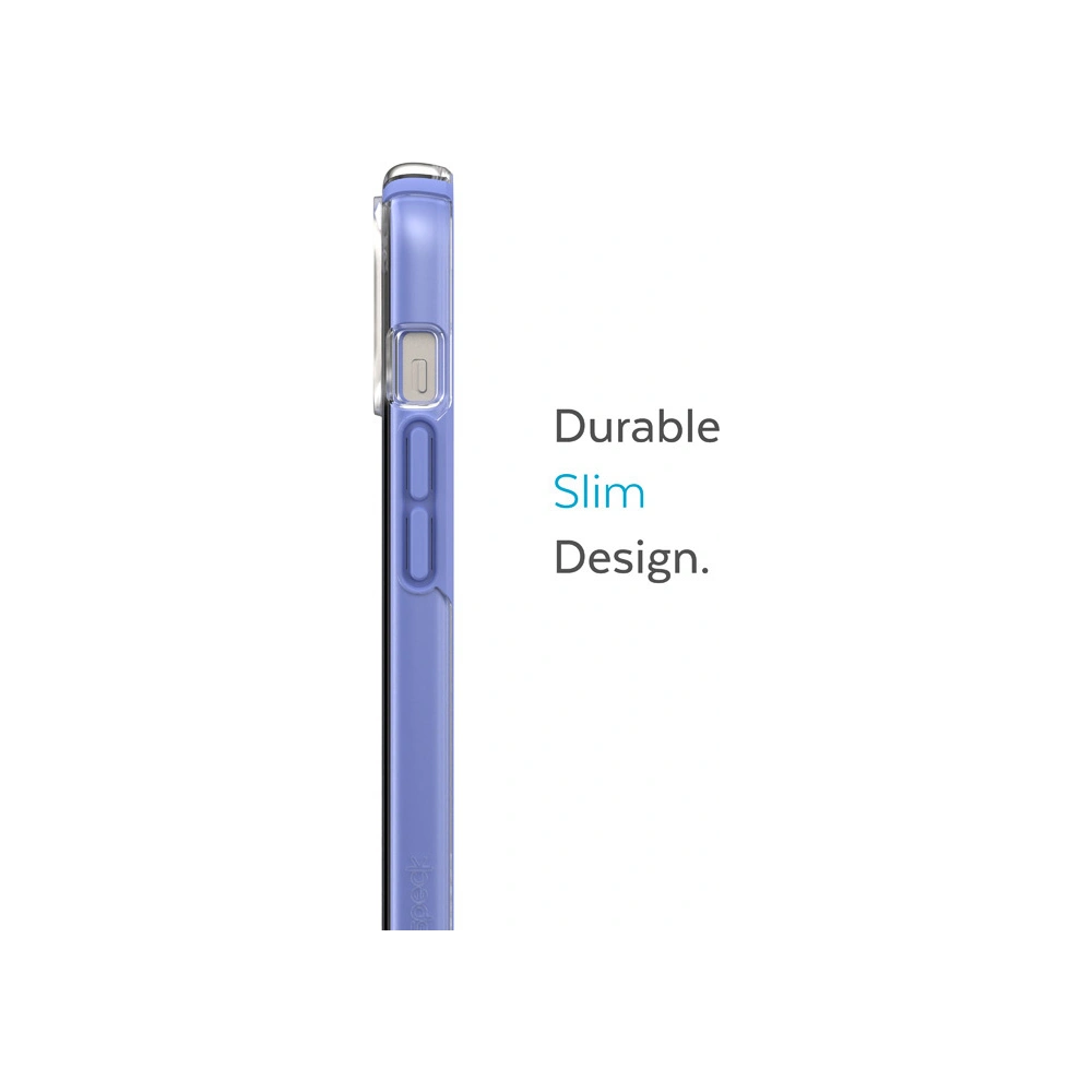 Hurtownia GSM - Etui Speck Presidio Perfect-Clear Impact Geometry MICROBAN Apple iPhone 14 Plus / 15 Plus (Transparent / Purple Întemeiat) - SPK395 - {ean13} - Hurt